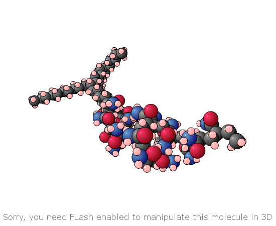 3D molecule static